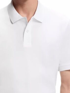 Hugo Boss Phillipson Mercerized Cotton Polo white size S